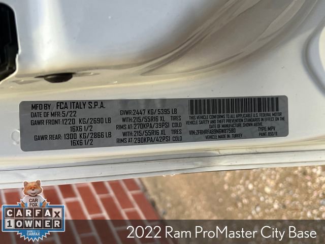 Used 2022 RAM ProMaster City Wagon image 41