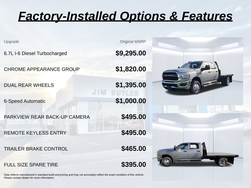 Used 2024 RAM 3500 Tradesman w/ Chrome Appearance Group AWD/4WD image 3