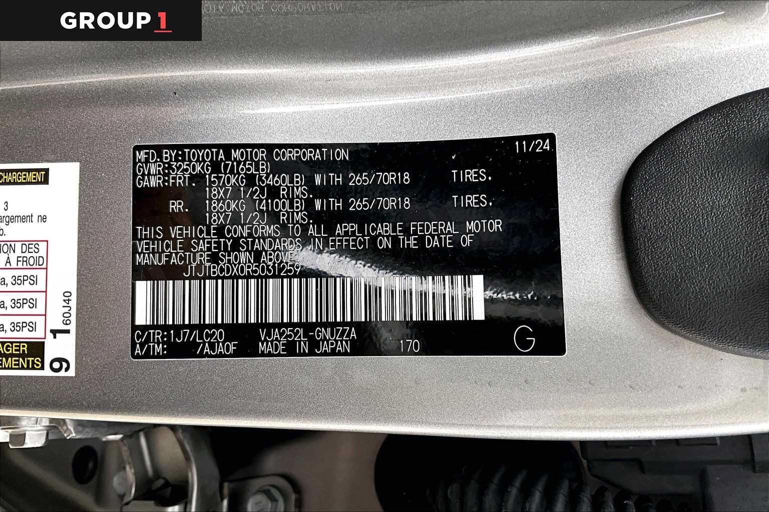 Certified 2024 Lexus GX 550 AWD/4WD image 34