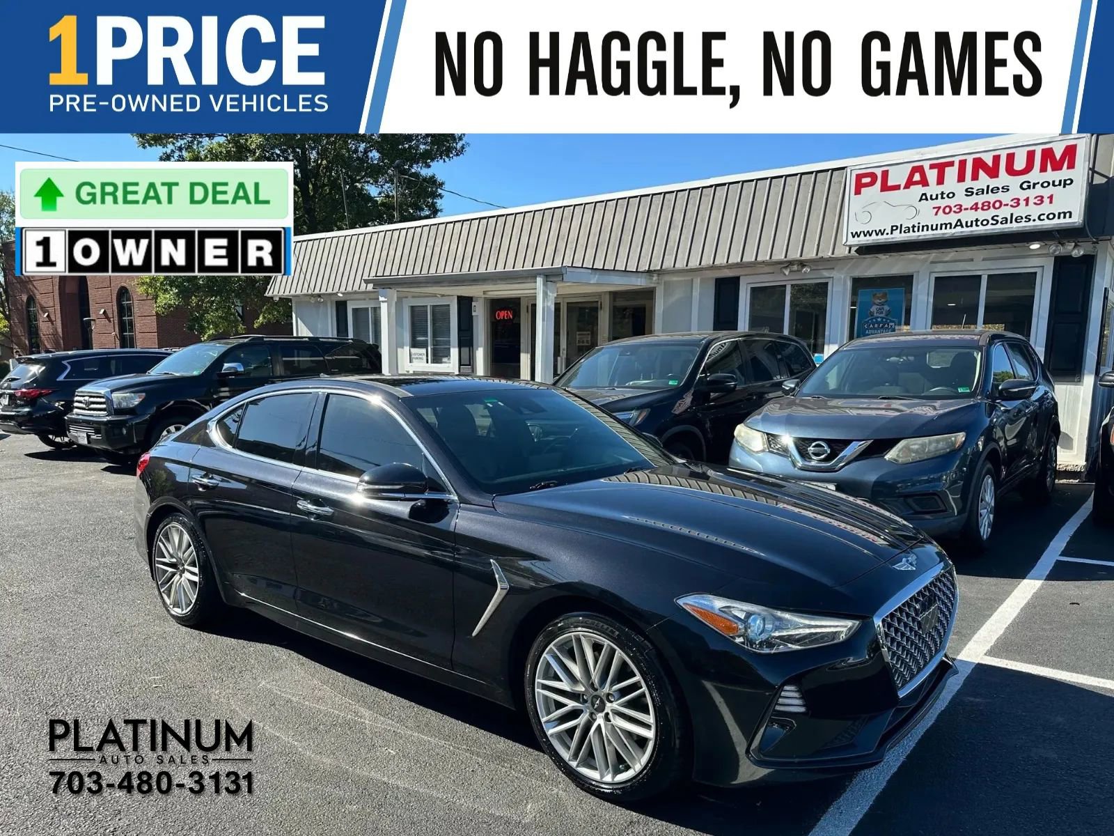 Used 2021 Genesis G70 2.0T w/ Elite Package image 1