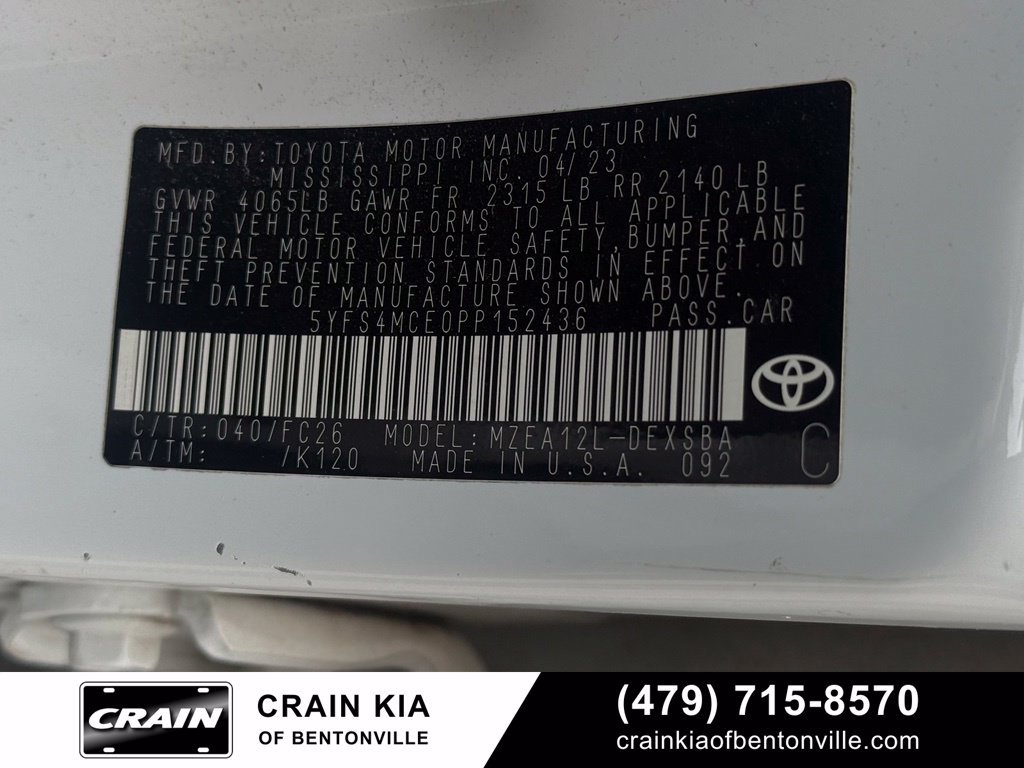 Used 2023 Toyota Corolla SE FWD image 30