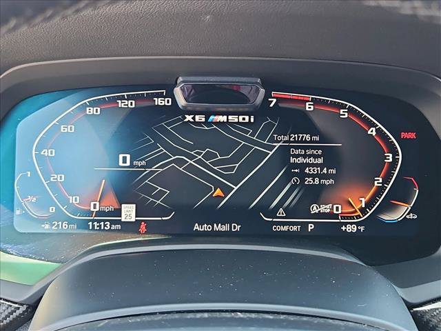 Used 2022 BMW X6 M50i w/ Executive Package AWD/4WD image 11
