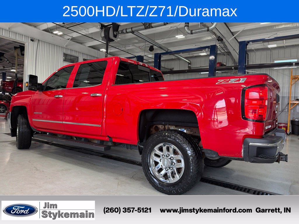 Used 2017 Chevrolet Silverado 2500 LTZ w/ Duramax Plus Package AWD/4WD image 5