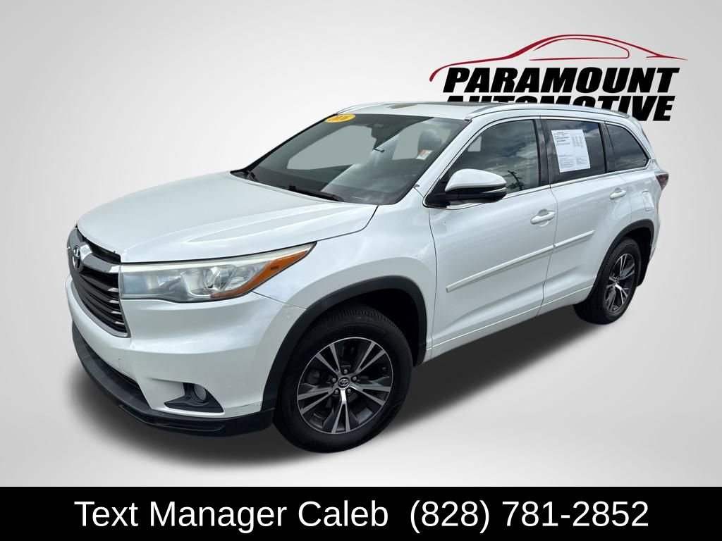 Used 2016 Toyota Highlander XLE AWD/4WD image 1