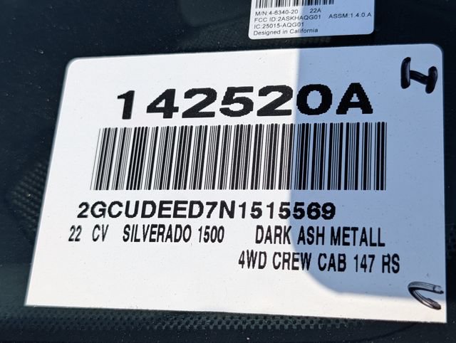 Used 2022 Chevrolet Silverado 1500 RST AWD/4WD image 34