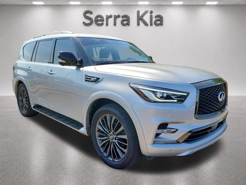 Used 2021 INFINITI QX80 Premium Select w/ Cargo Package RWD image 8