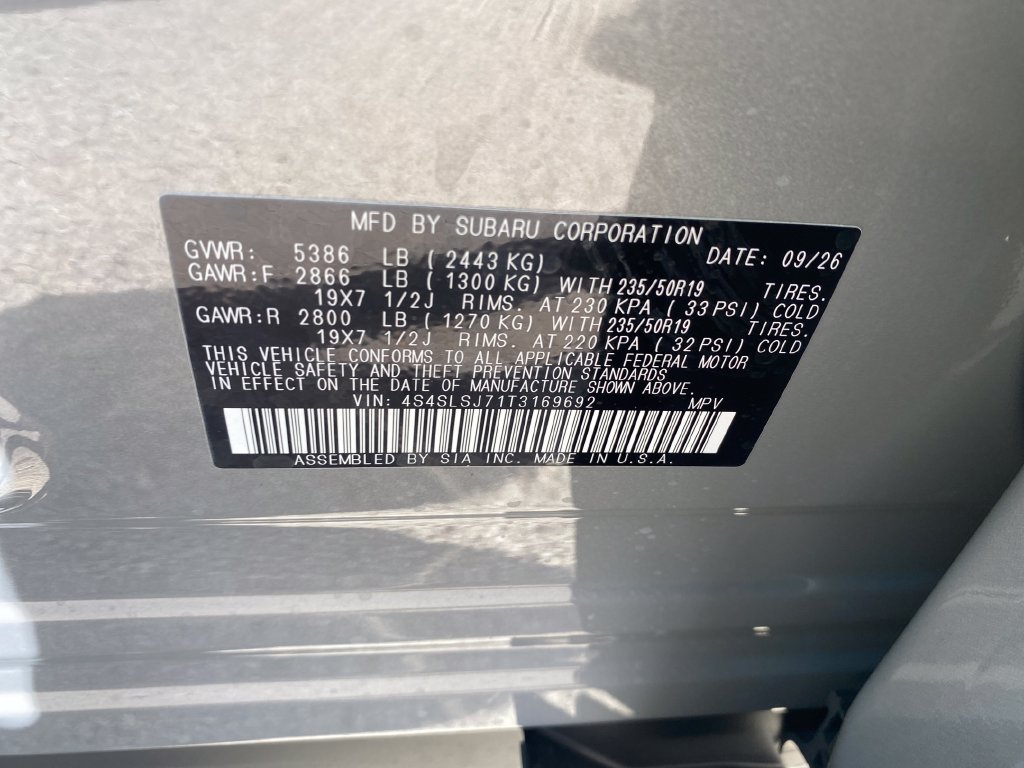 New 2026 Subaru Forester Touring AWD/4WD image 26