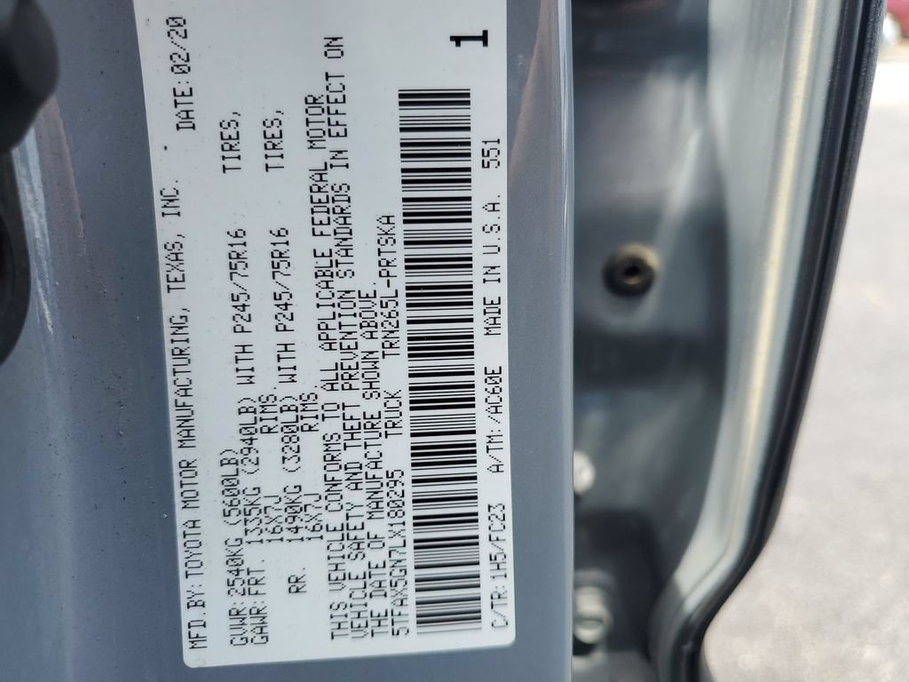 Used 2020 Toyota Tacoma SR5 RWD image 32