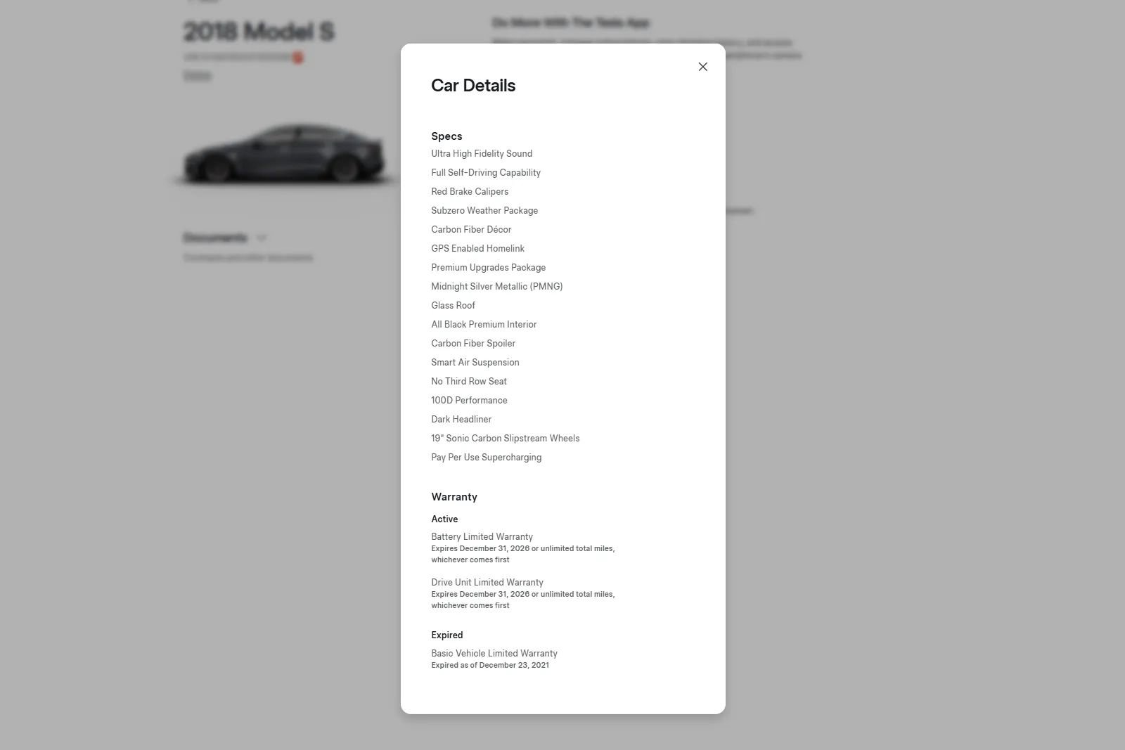 Used 2018 Tesla Model S P100D AWD/4WD image 4