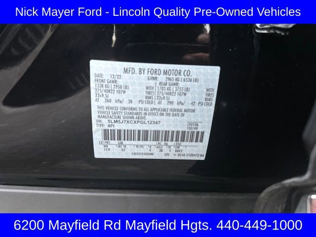 Used 2023 Lincoln Aviator Reserve w/ Equipment Group 201A image 11