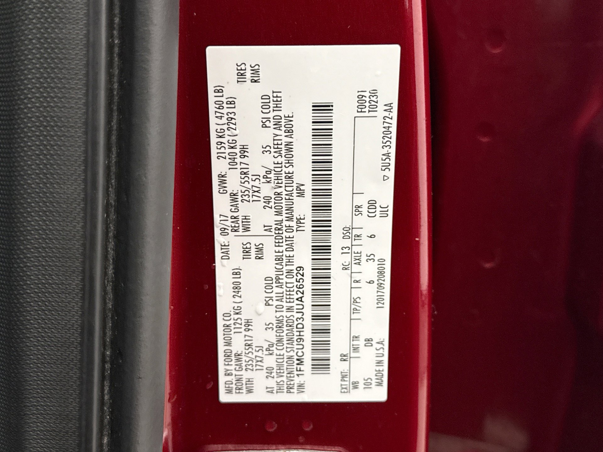 Used 2018 Ford Escape SEL image 25