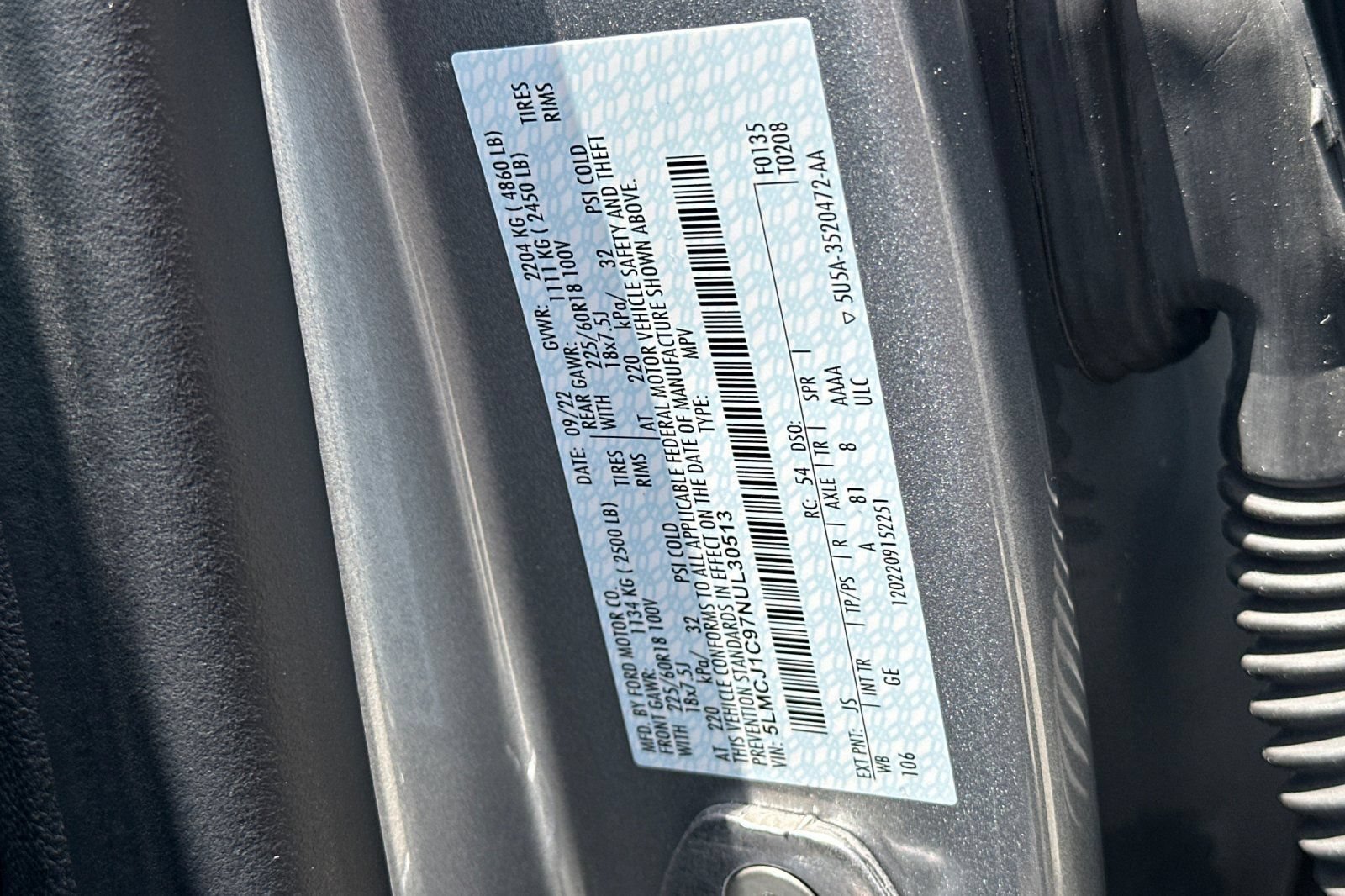 Certified 2022 Lincoln Corsair FWD image 29