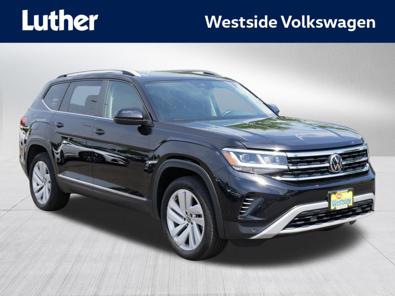 Used 2021 Volkswagen Atlas SEL AWD/4WD image 1