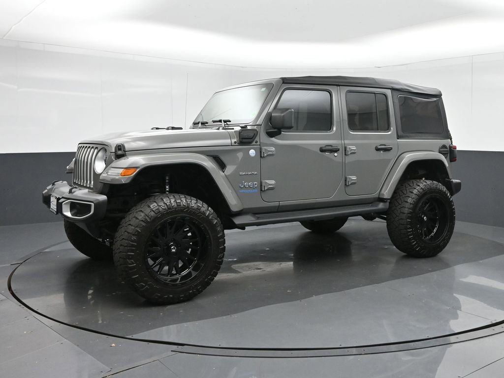 Used 2021 Jeep Wrangler Unlimited Sahara w/ Cold Weather Group image 3