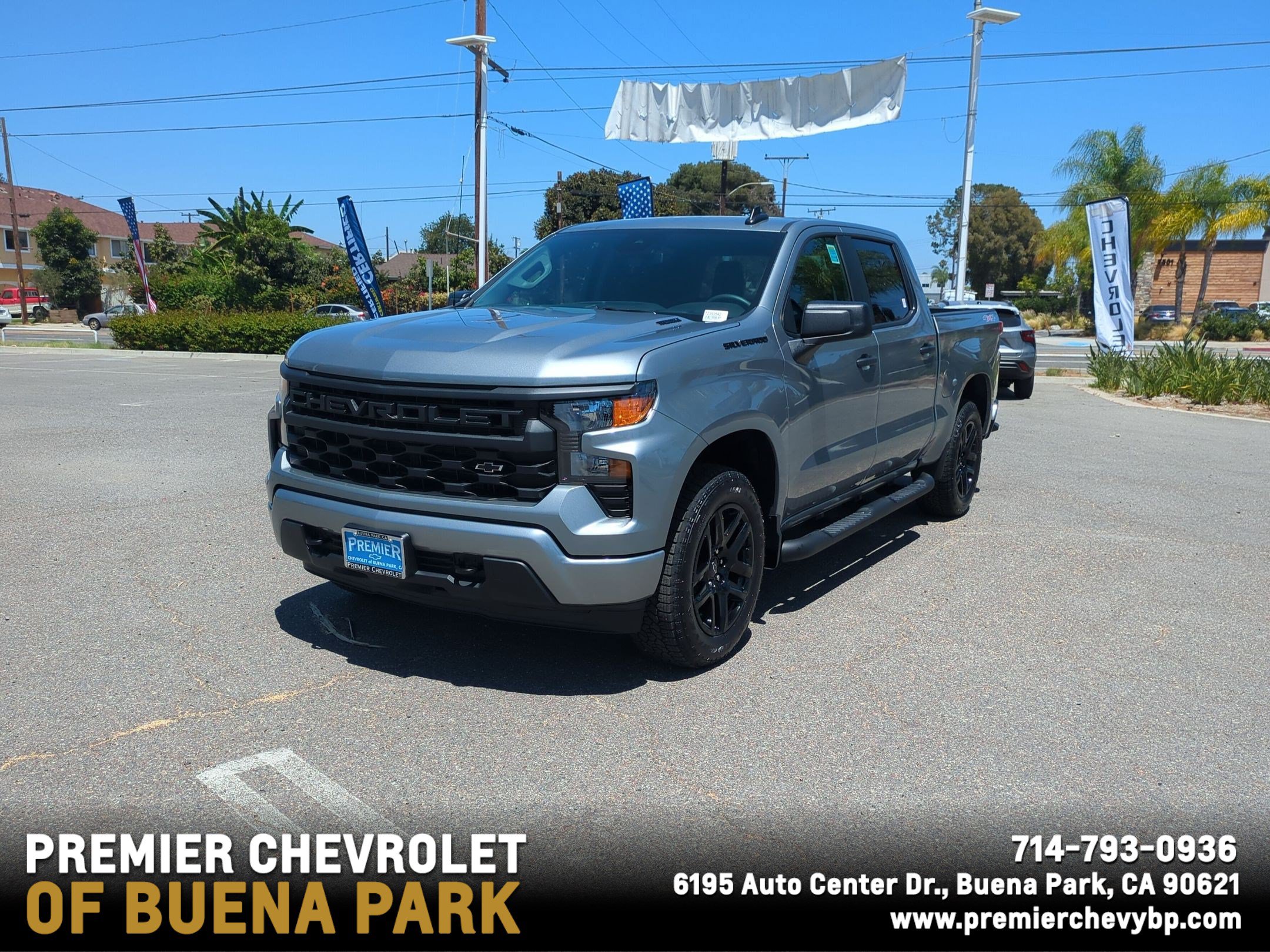 Used 2026 Chevrolet Silverado 1500 Custom w/ Turbomax Blackout Package