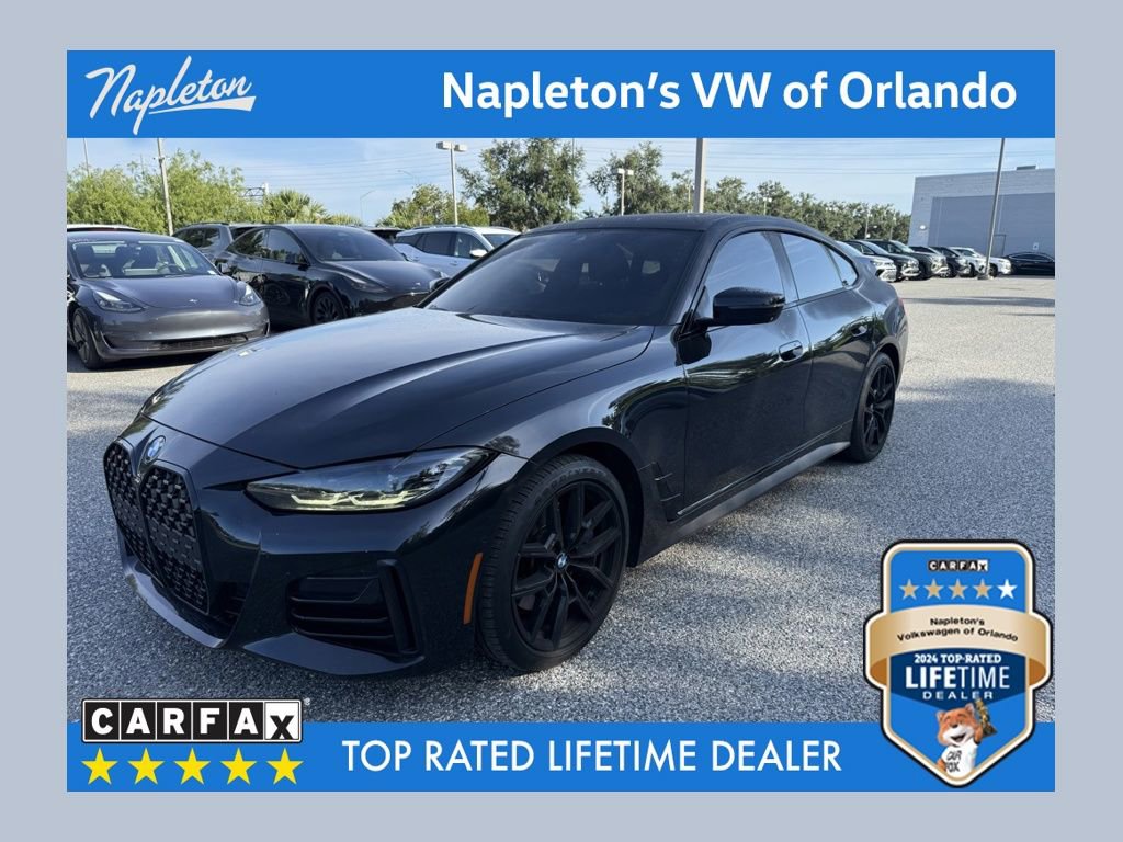 Used 2022 BMW 430i Gran Coupe w/ M Sport Package RWD image 1