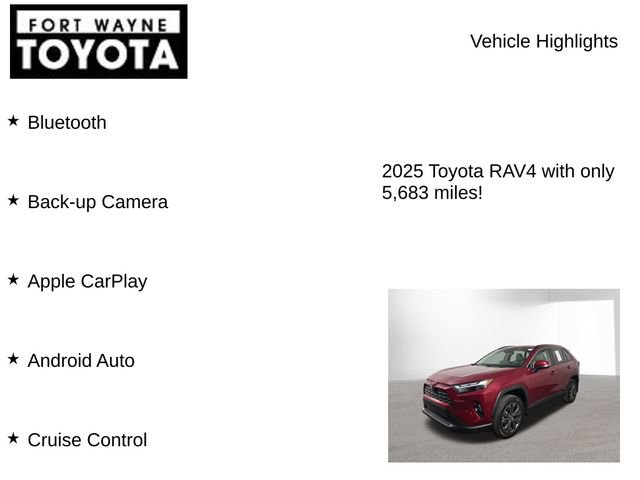 Used 2025 Toyota RAV4 XLE Premium w/ Weather Package image 8