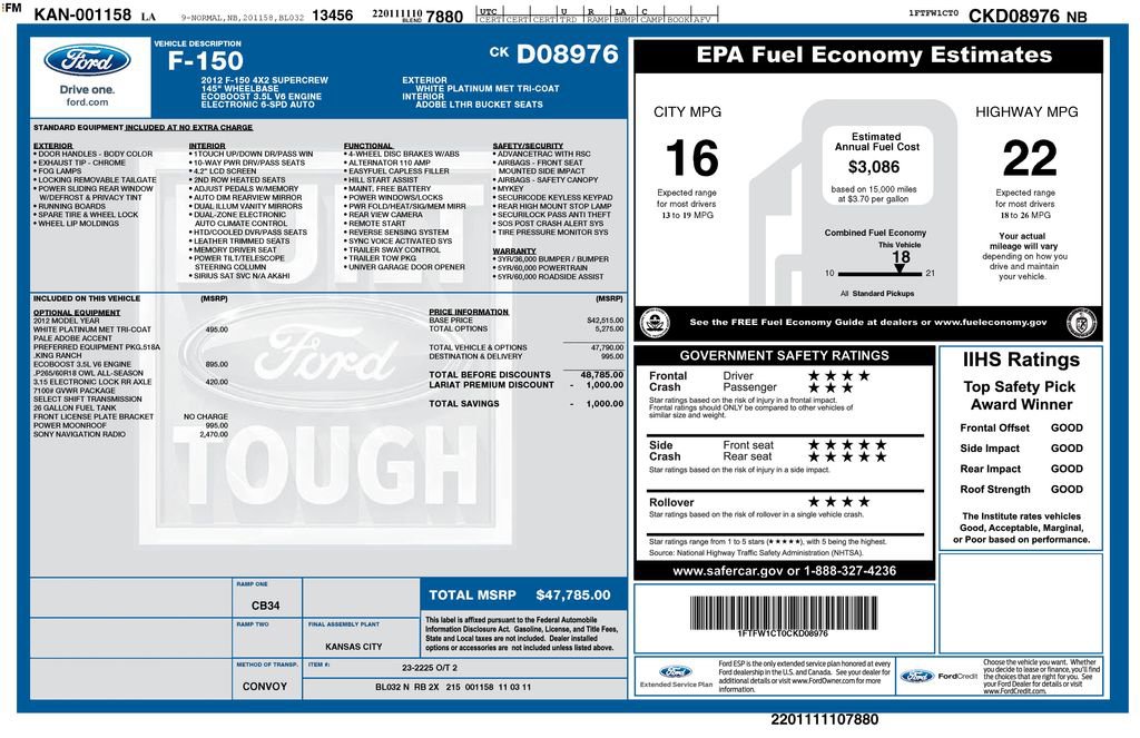 Used 2012 Ford F150 King Ranch image 25