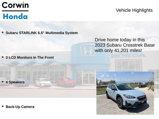 Used 2023 Subaru Crosstrek 2.0i AWD/4WD image 6