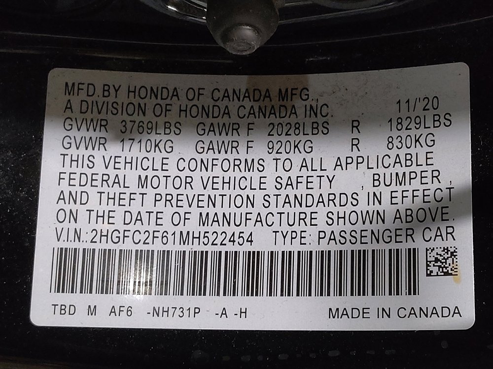 Used 2021 Honda Civic LX image 33