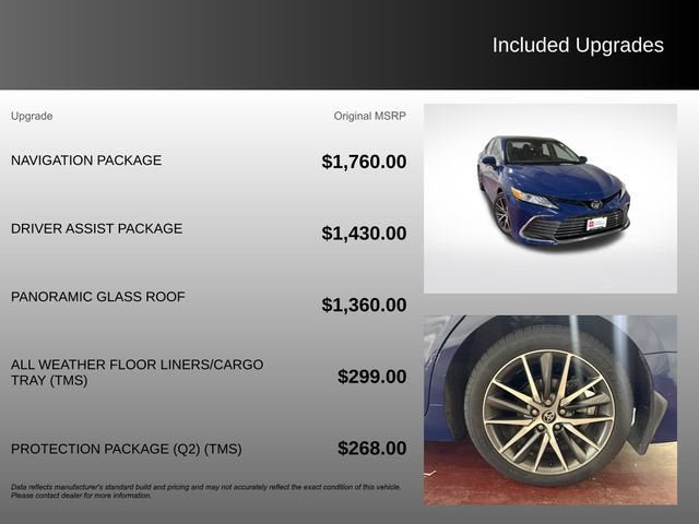 Used 2023 Toyota Camry XLE w/ Navigation Package FWD image 5