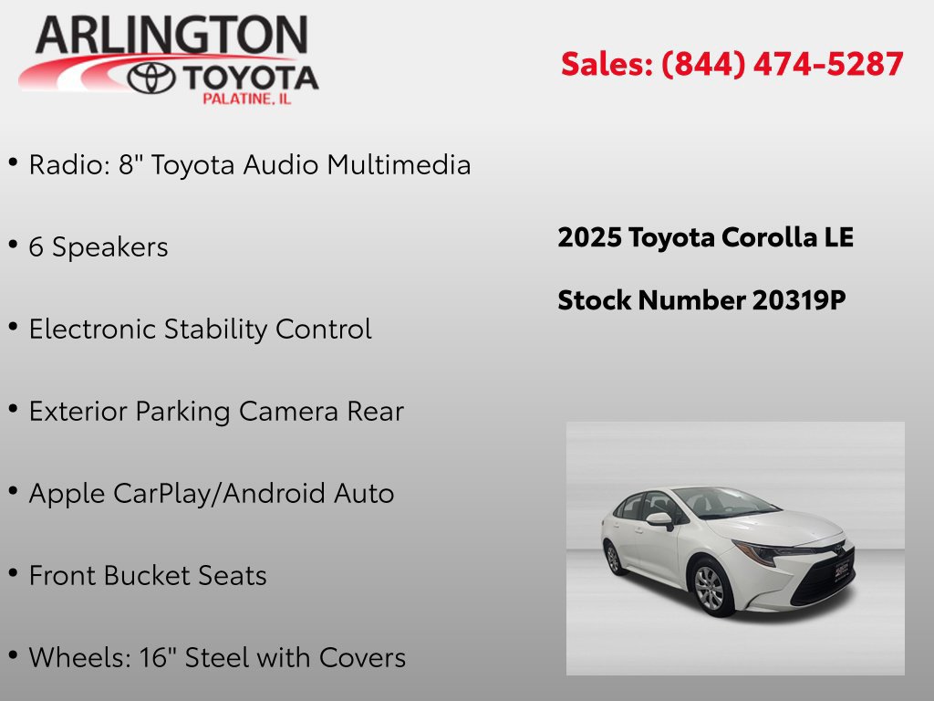 Used 2025 Toyota Corolla LE FWD image 4