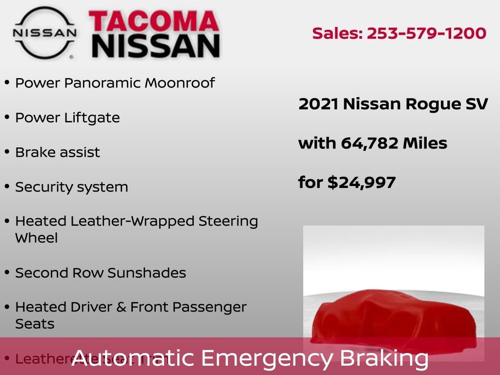 Used 2021 Nissan Rogue SV w/ Premium Package image 4