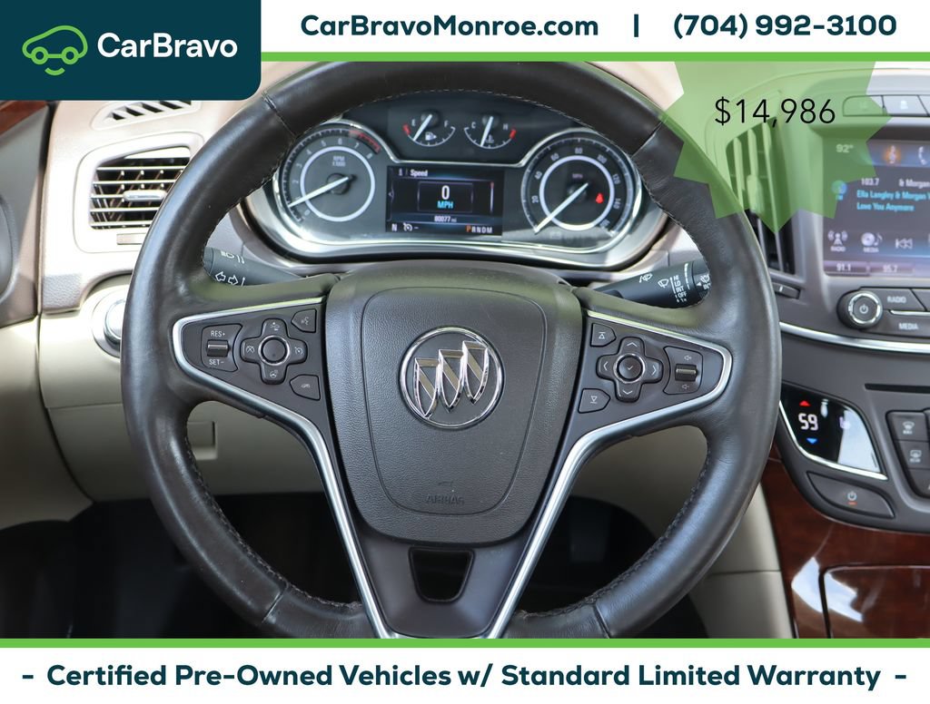 Certified 2017 Buick Regal Premium w/ Driver Confidence Package #1 FWD image 24