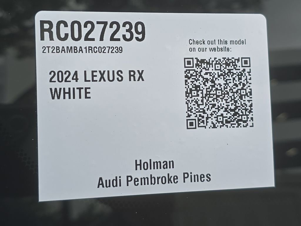 Used 2024 Lexus RX 350 Premium Plus w/ Convenience Package FWD image 32