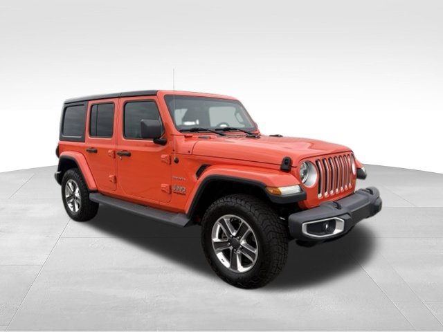 Used 2020 Jeep Wrangler Unlimited Sahara w/ Uconnect 4C Nav & Sound Group AWD/4WD image 2