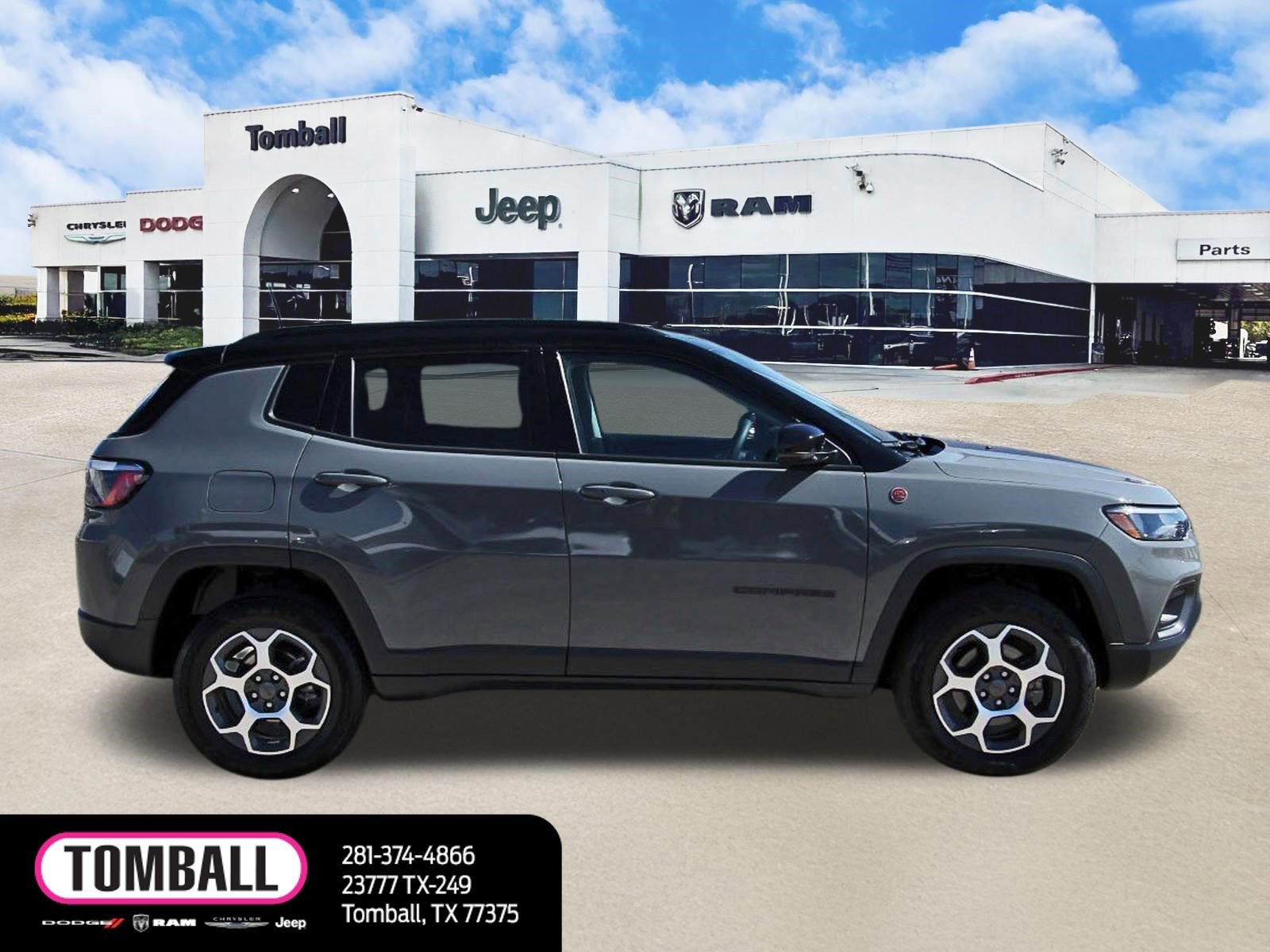 Used 2022 Jeep Compass Trailhawk AWD/4WD image 8