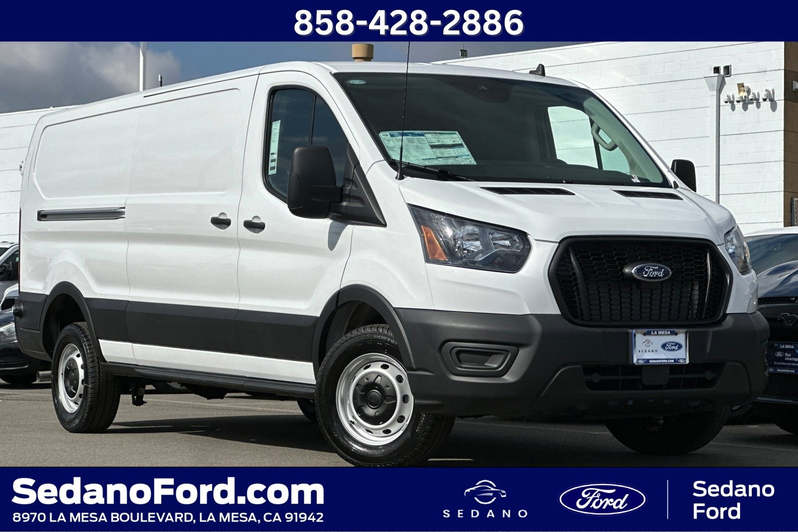 New 2024 Ford Transit 250 Low Roof w/ Load Area Protection Package