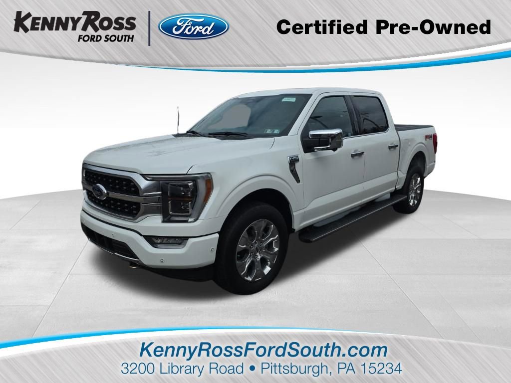 Certified 2022 Ford F150 Platinum w/ Equipment Group 701A High