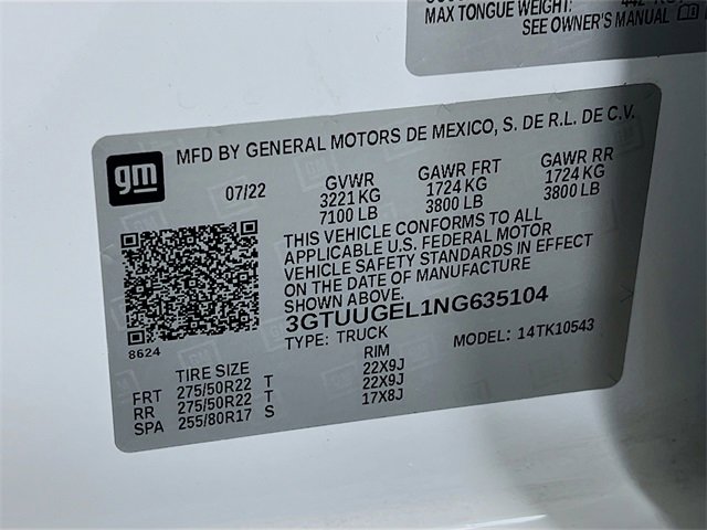 Used 2022 GMC Sierra 1500 Denali w/ Denali Reserve Package image 31