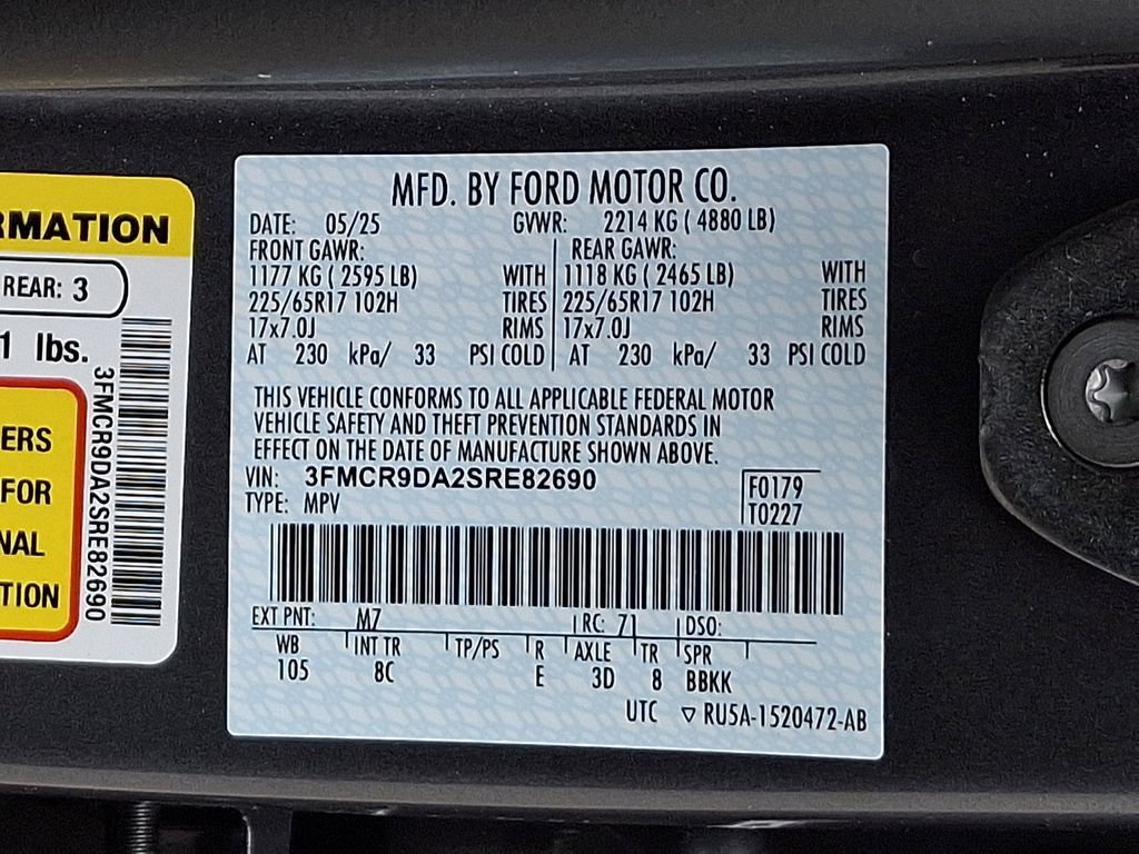 Certified 2025 Ford Bronco Sport Badlands image 27