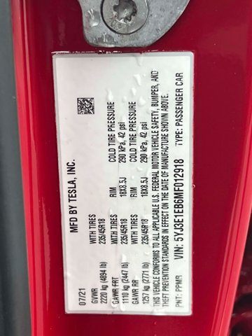 Used 2021 Tesla Model 3 Long Range AWD/4WD image 24