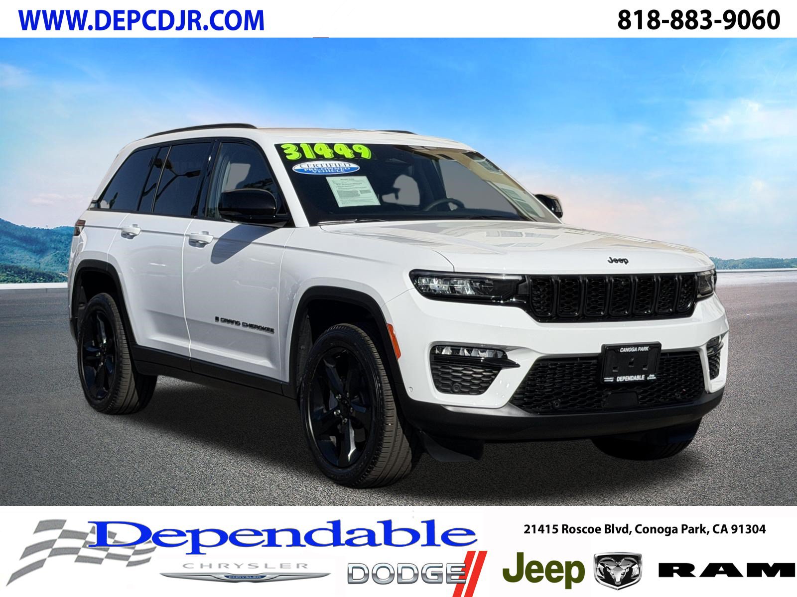 Used 2023 Jeep Grand Cherokee Limited w/ Luxury Tech Group II RWD image 1