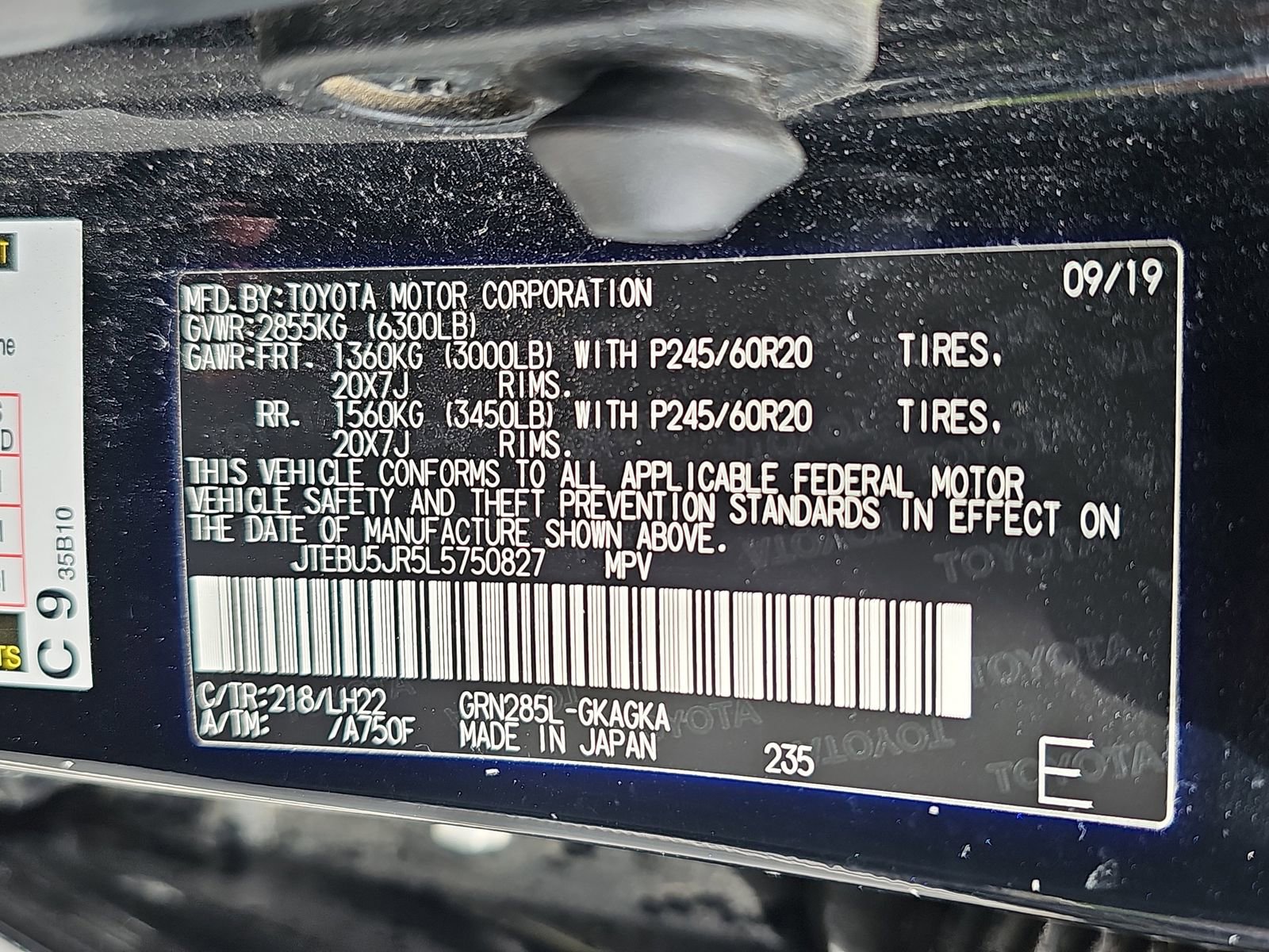Used 2020 Toyota 4Runner Nightshade AWD/4WD image 16