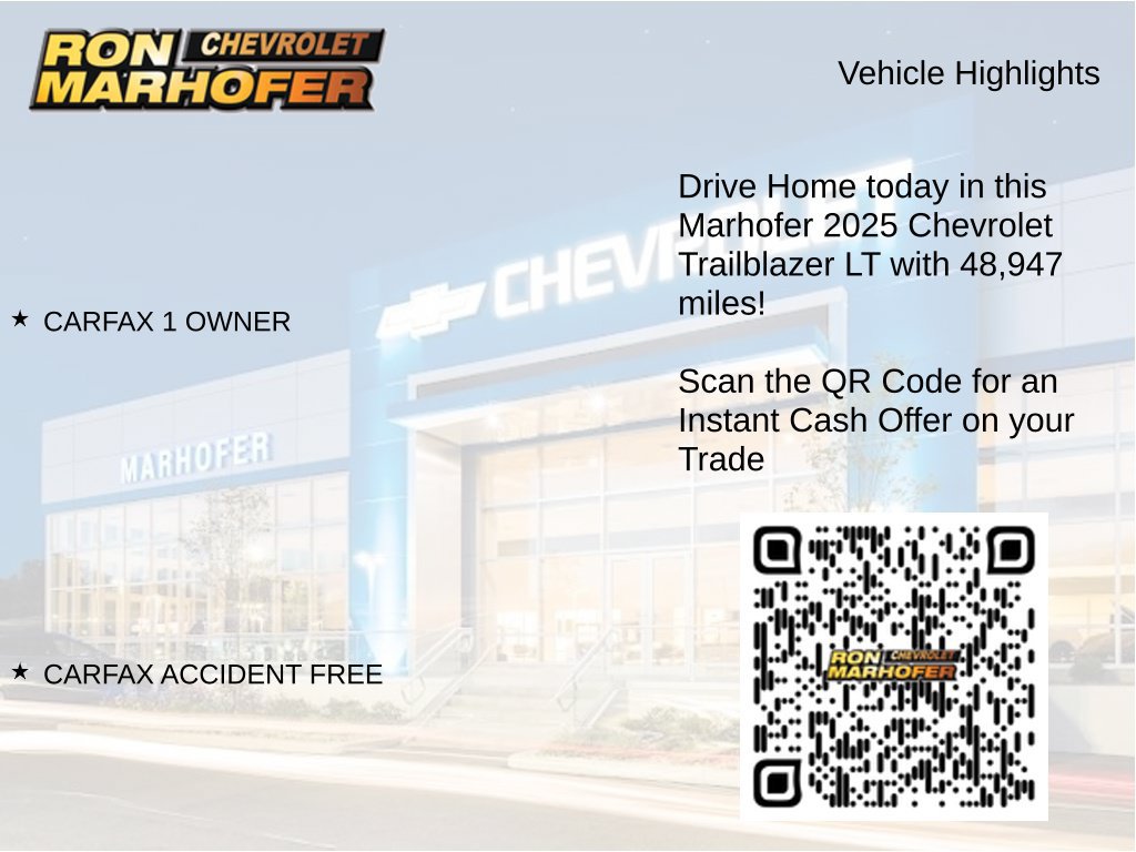 Used 2025 Chevrolet TrailBlazer LT AWD/4WD image 14