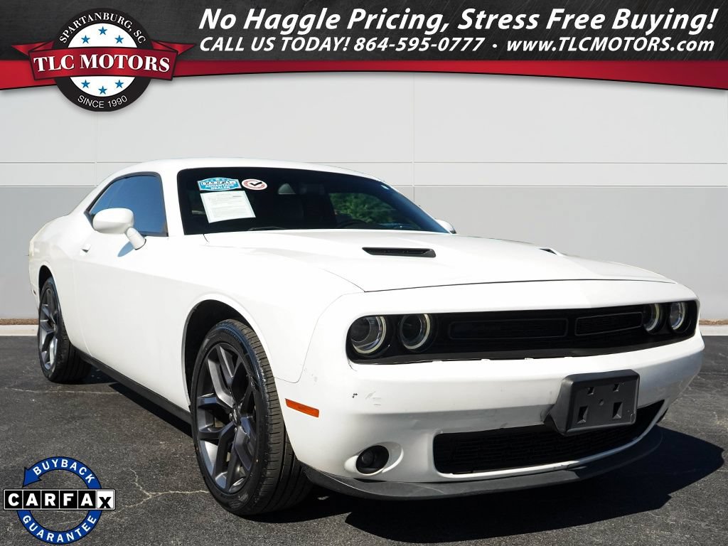 Used 2022 Dodge Challenger SXT w/ Blacktop Package RWD image 1