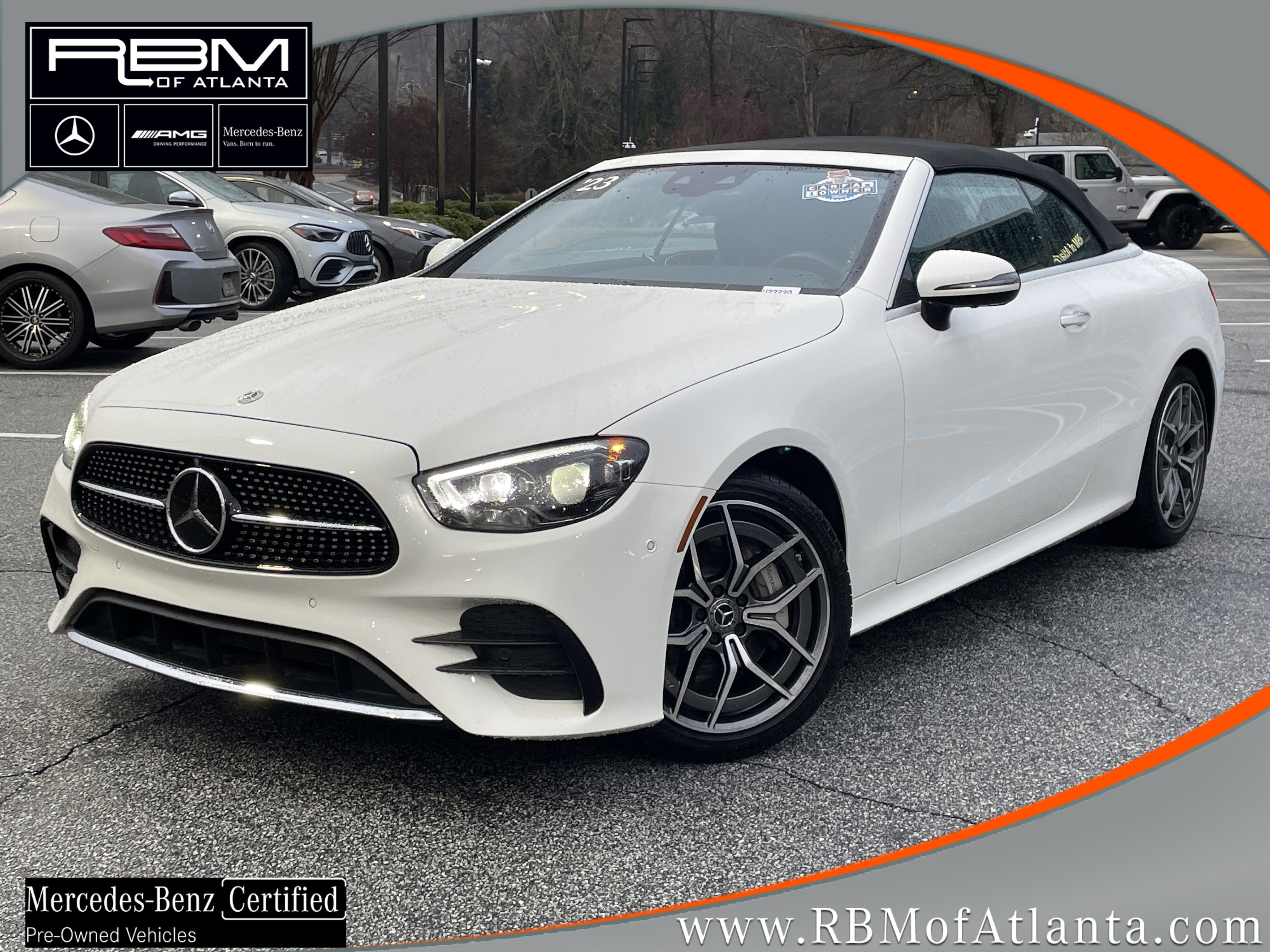 Certified 2023 Mercedes-Benz E 450 4MATIC Cabriolet