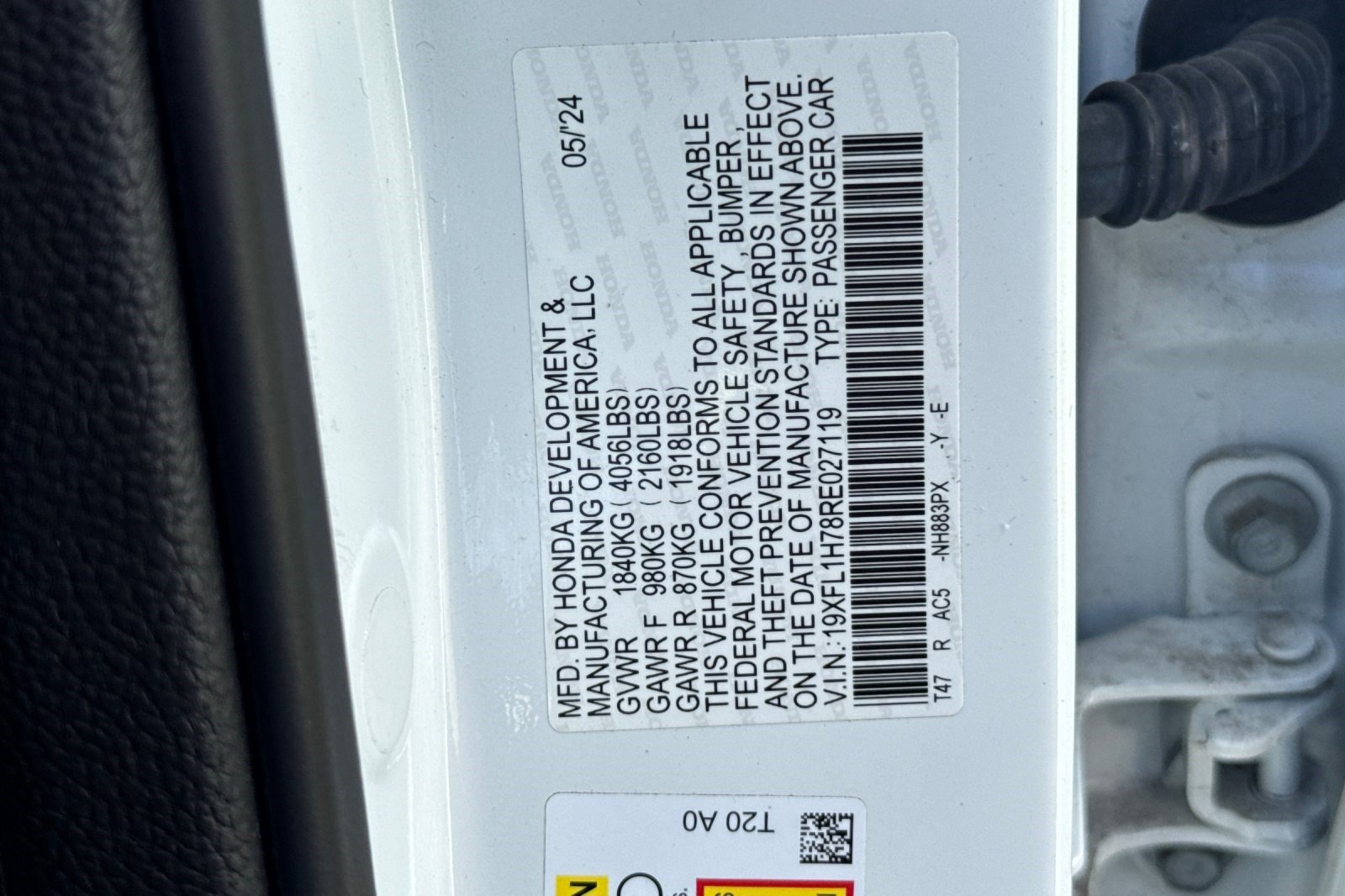 Used 2024 Honda Civic EX-L image 27