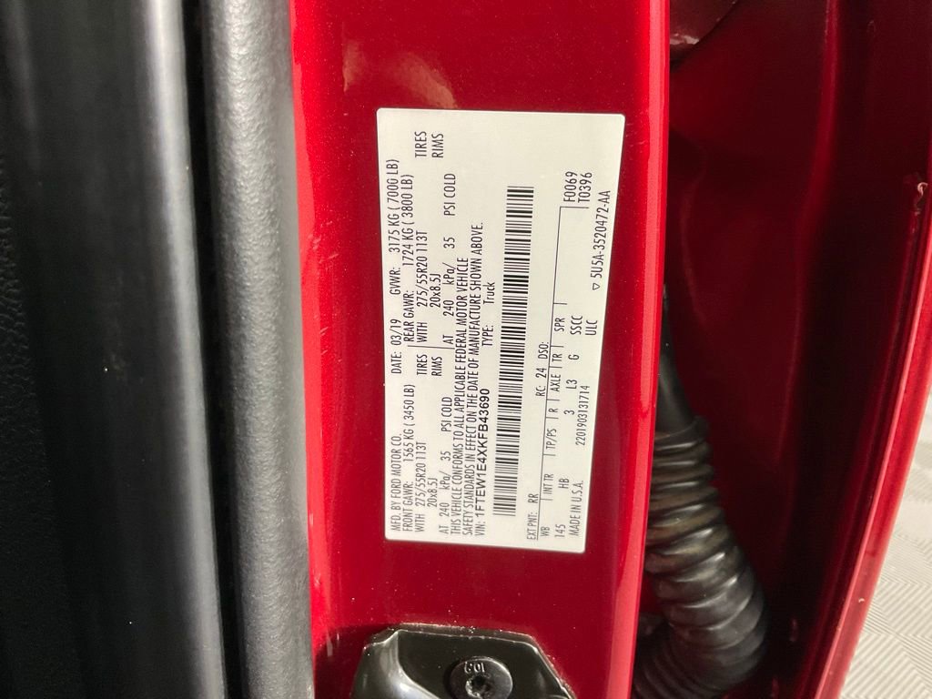 Used 2019 Ford F150 Lariat w/ Equipment Group 502A Luxury image 27