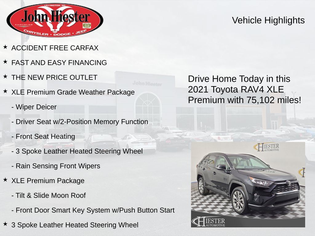 Used 2021 Toyota RAV4 XLE Premium FWD image 5