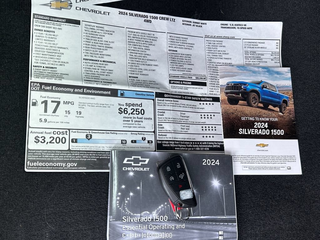 Used 2024 Chevrolet Silverado 1500 LTZ AWD/4WD image 25