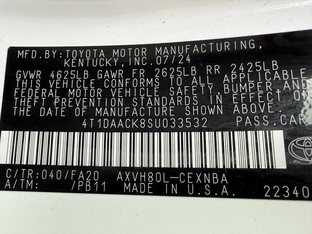 Certified 2025 Toyota Camry LE image 22