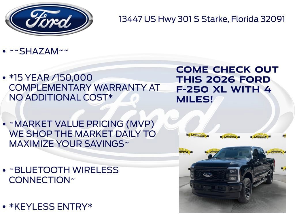 New 2026 Ford F250 XL w/ STX Appearance Package image 5