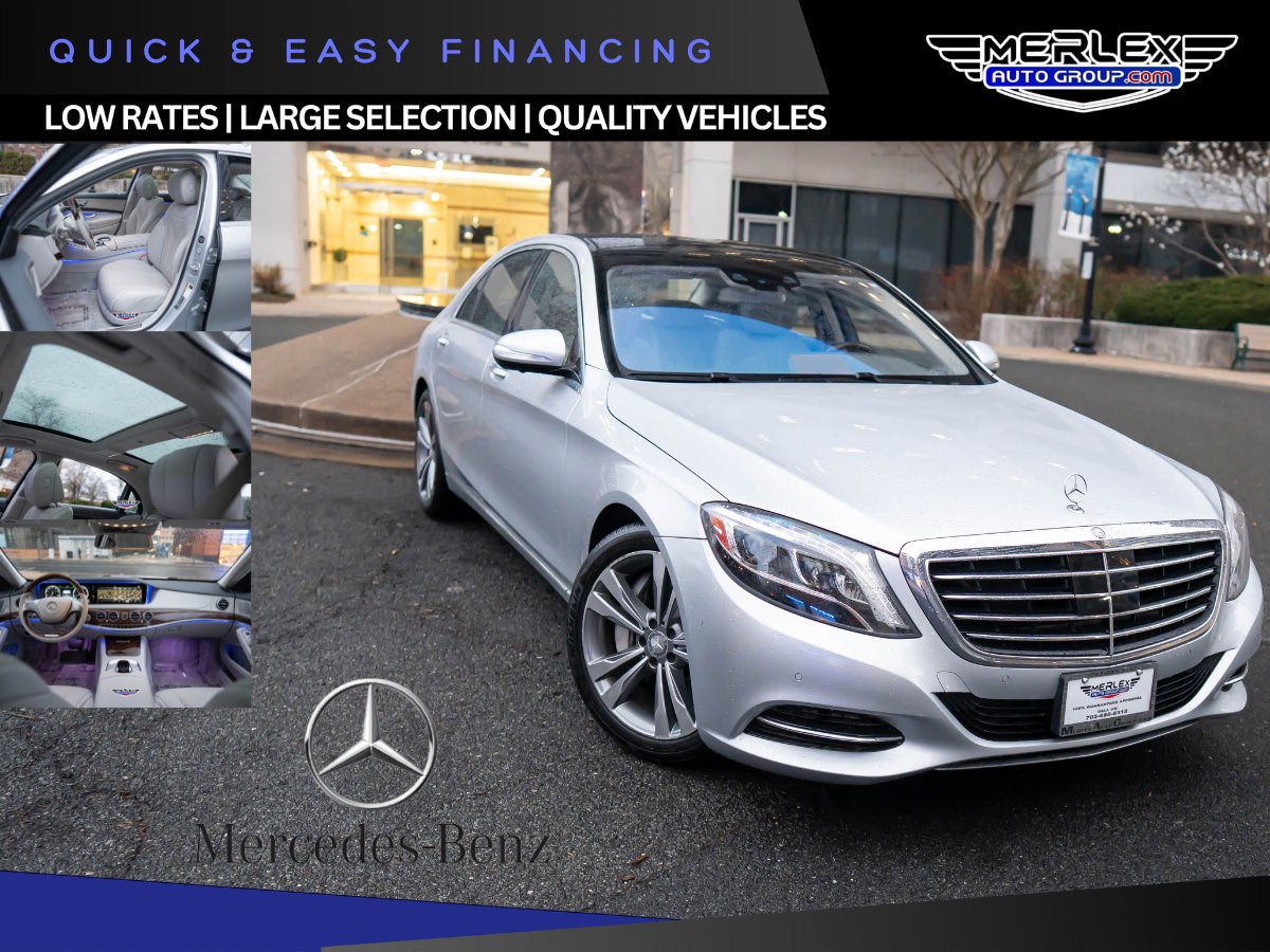 Used 2016 Mercedes-Benz S 550 4MATIC Sedan image 1
