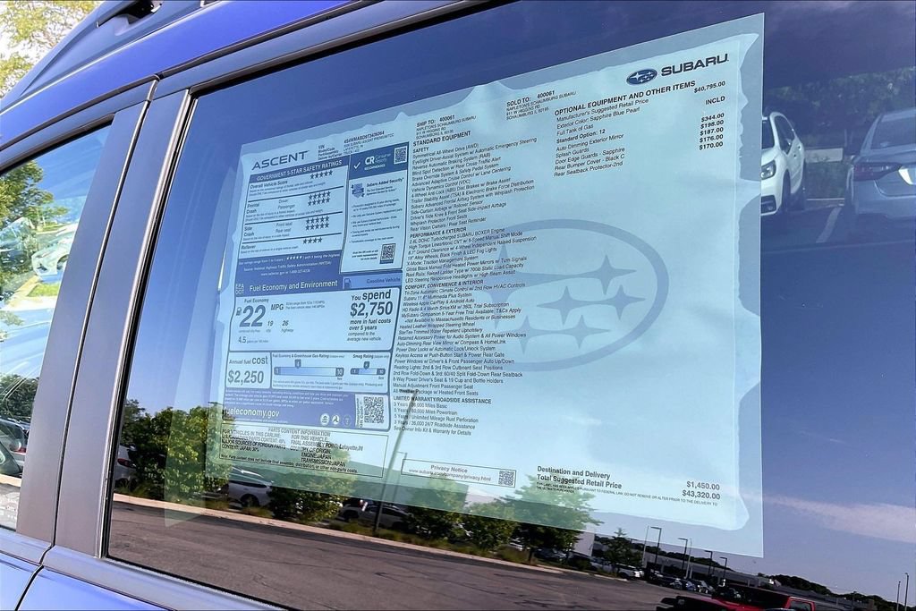 New 2026 Subaru Ascent Premium AWD/4WD image 17