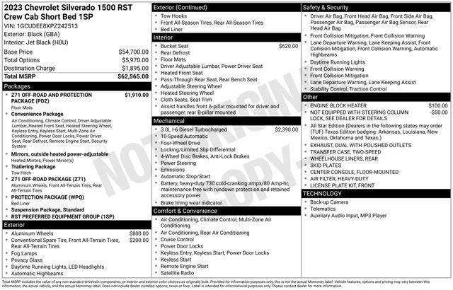 Used 2023 Chevrolet Silverado 1500 RST image 12